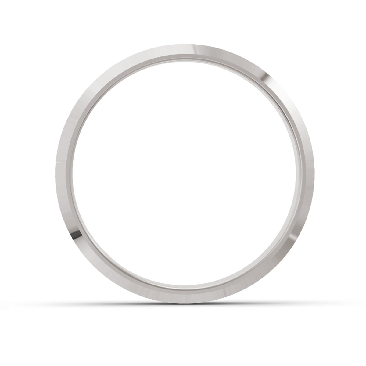 Women's White Gold Knife Edge Ring