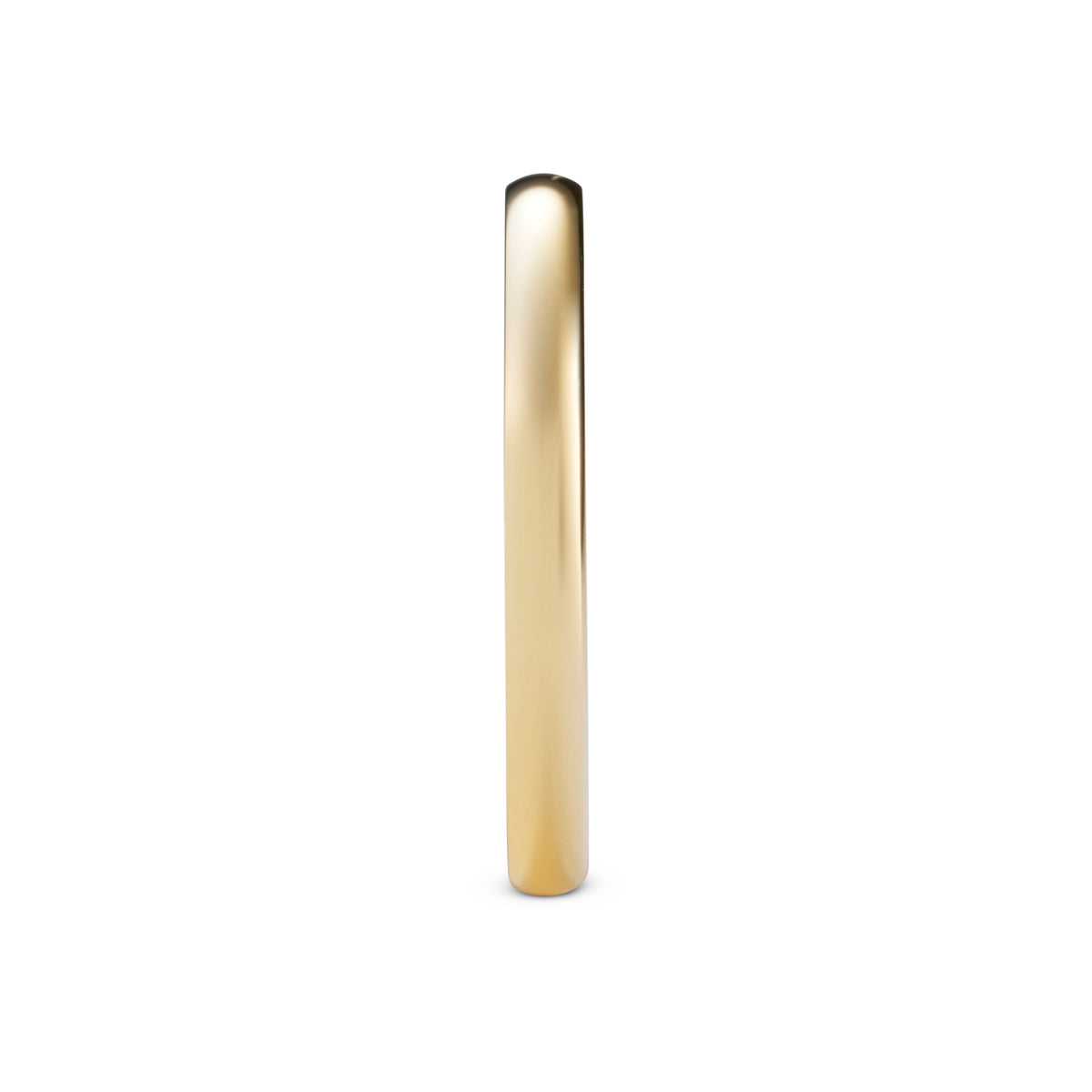 Men&#39;s Classic Slim Yellow Gold Ring