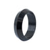 Men's Black Knife Edge Ring