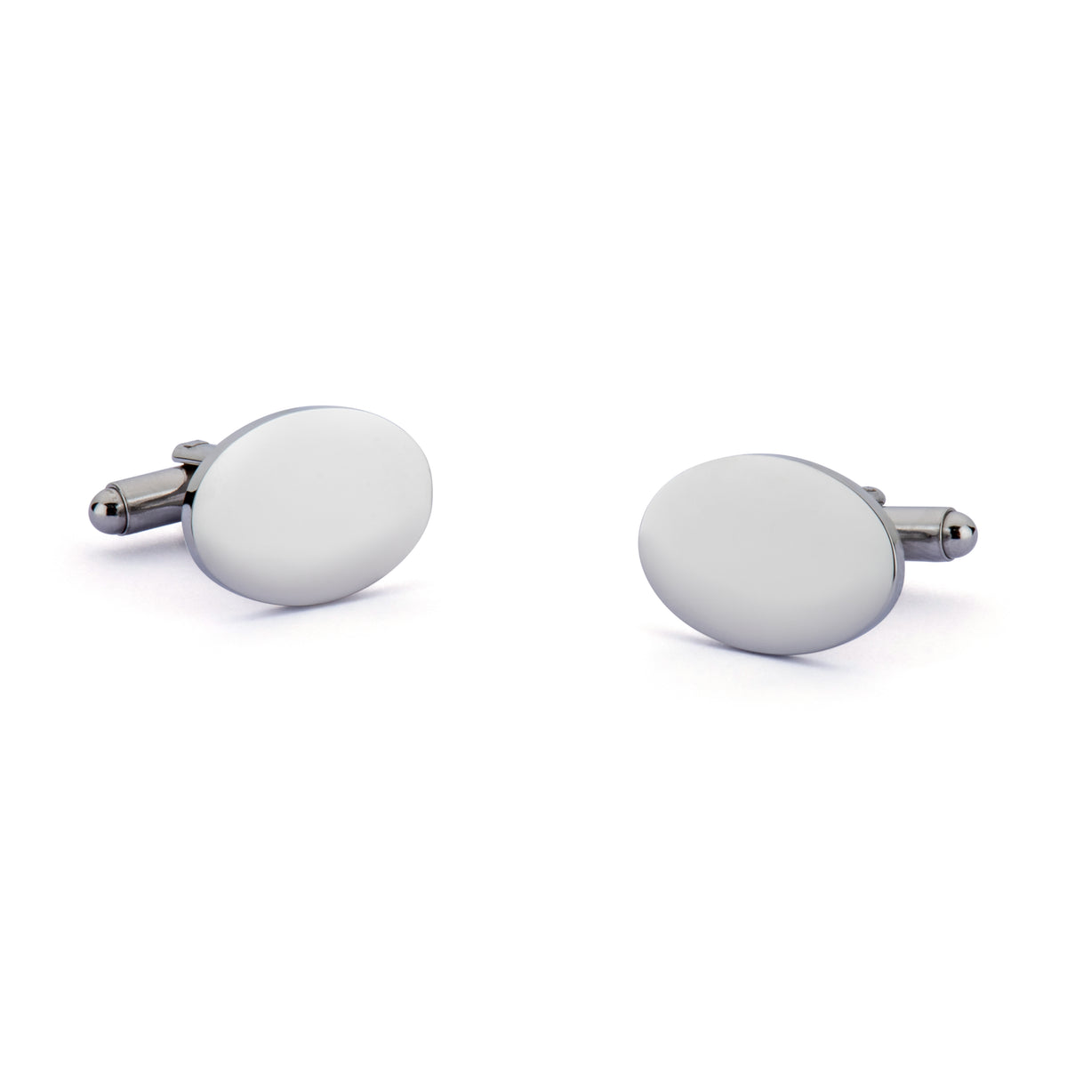 Oval Engravable Cufflinks