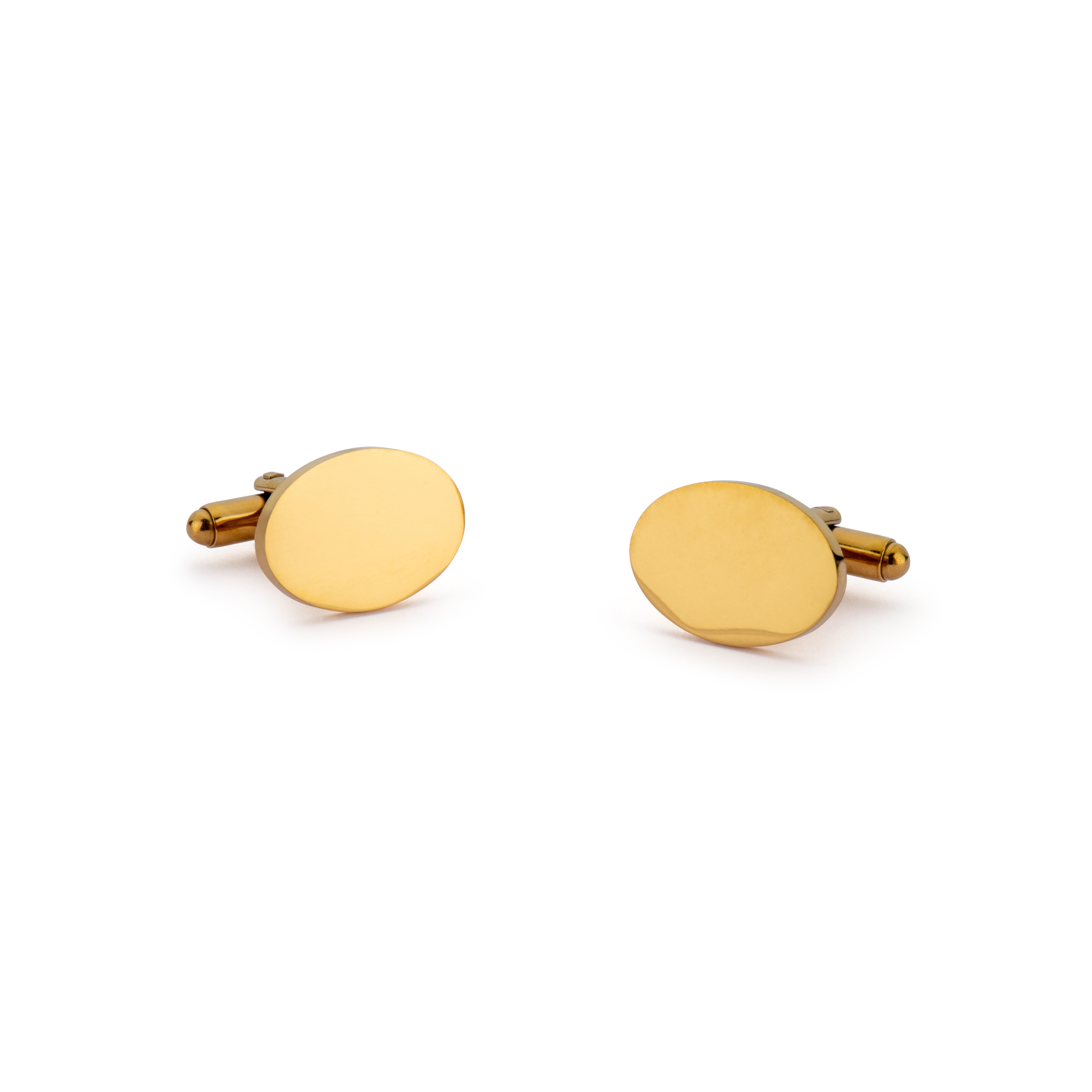 Oval Engravable Cufflinks