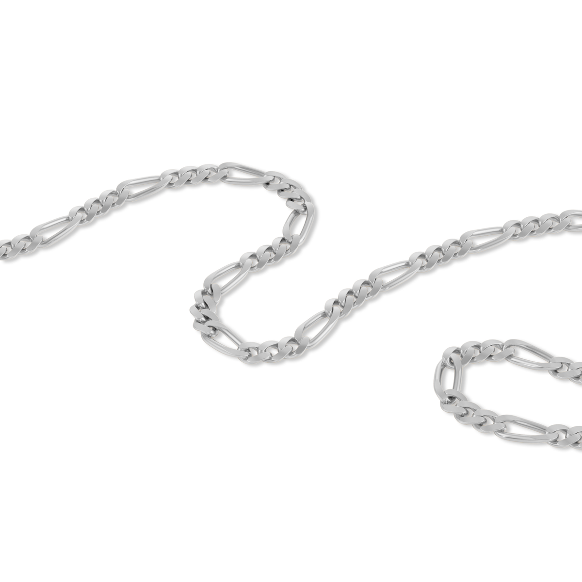 Silver Figaro Chain Necklace