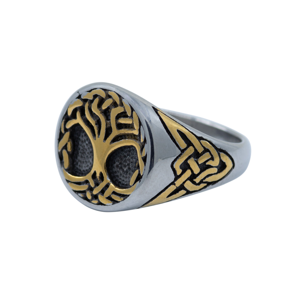 Men&#39;s Tree of Life Signet Ring