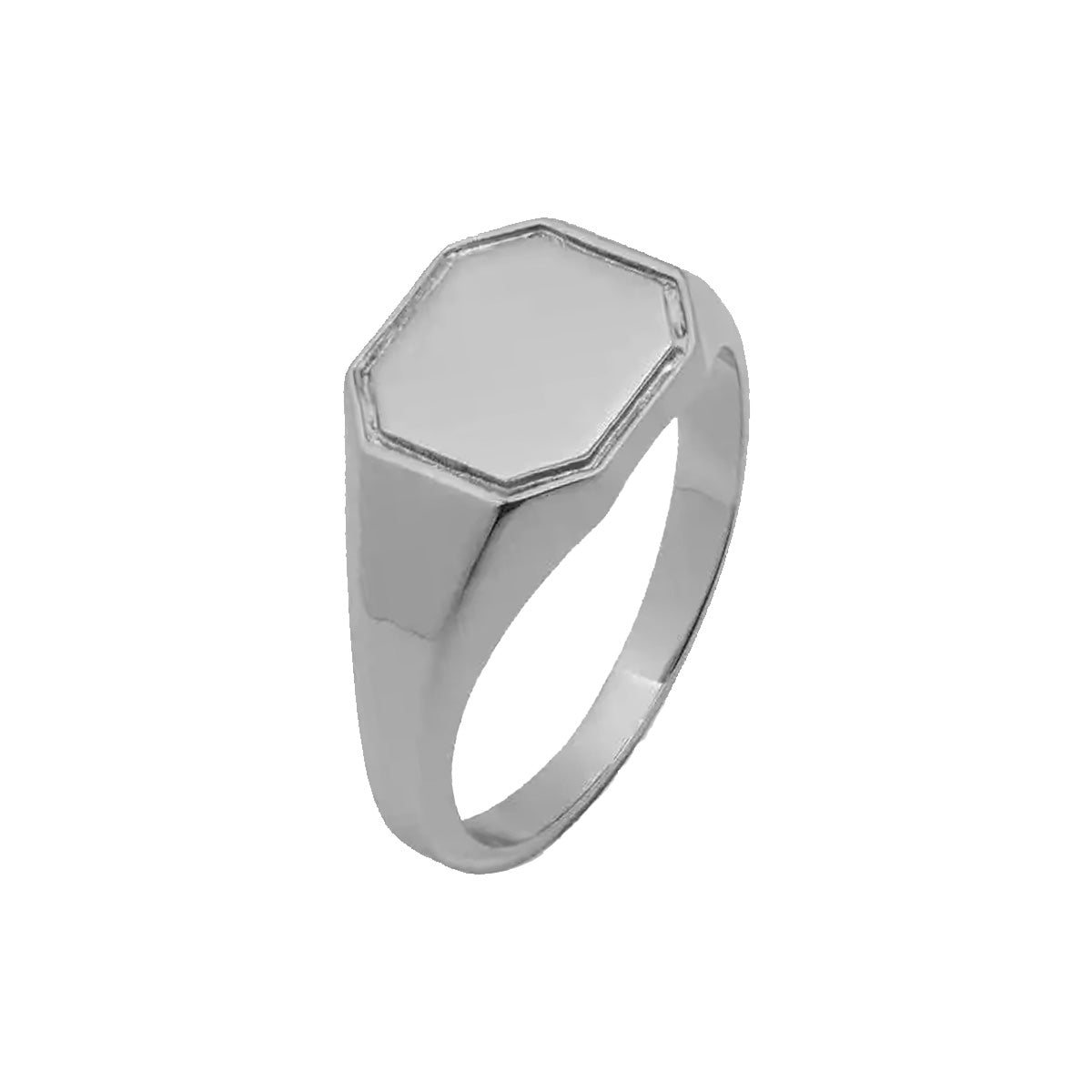 Men&#39;s Square Cut Signet Ring