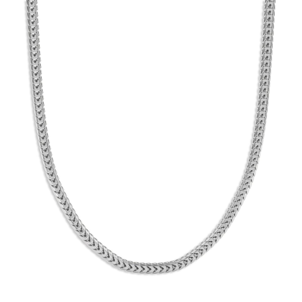 Silver Franco Chain Necklace