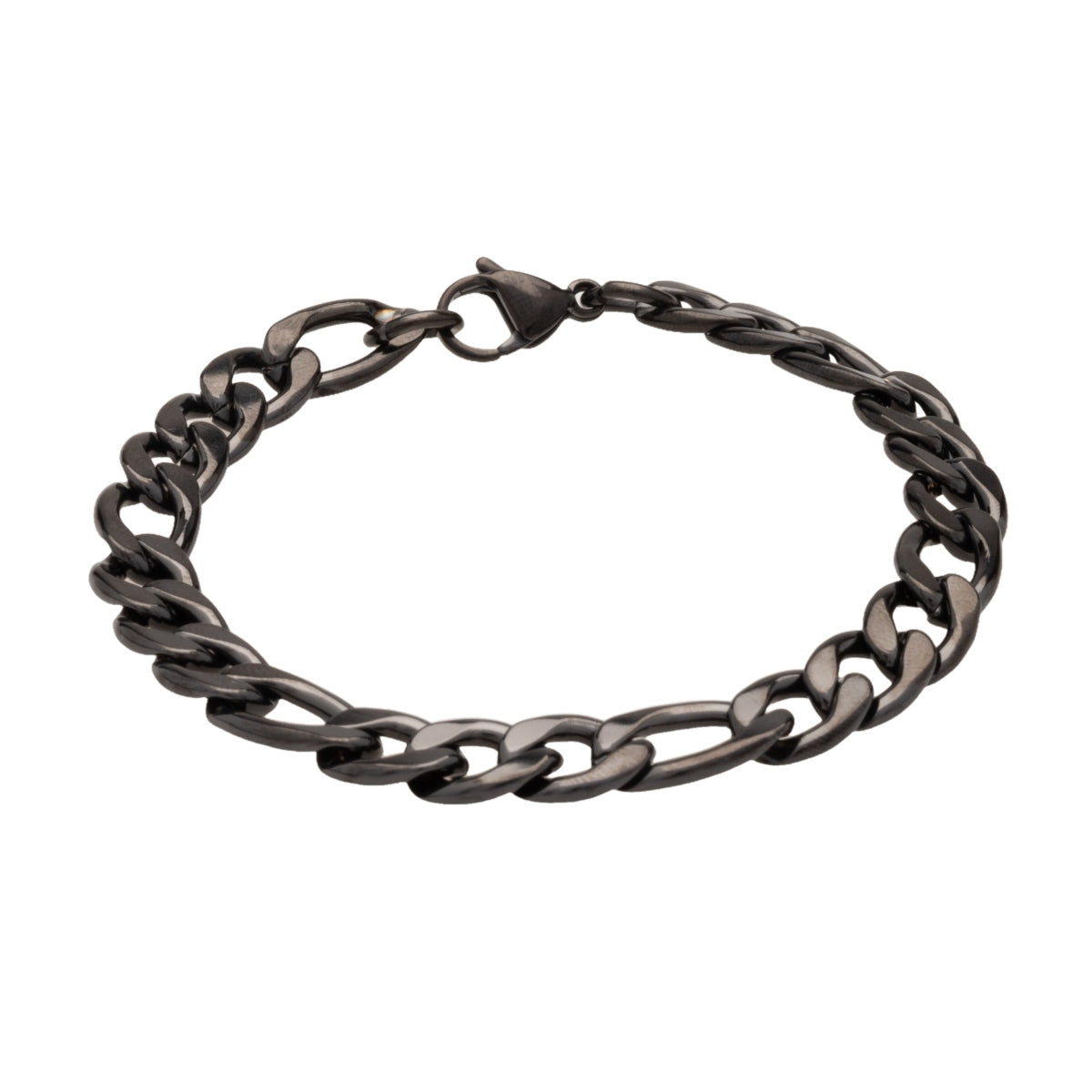 Black Figaro Chain Bracelet