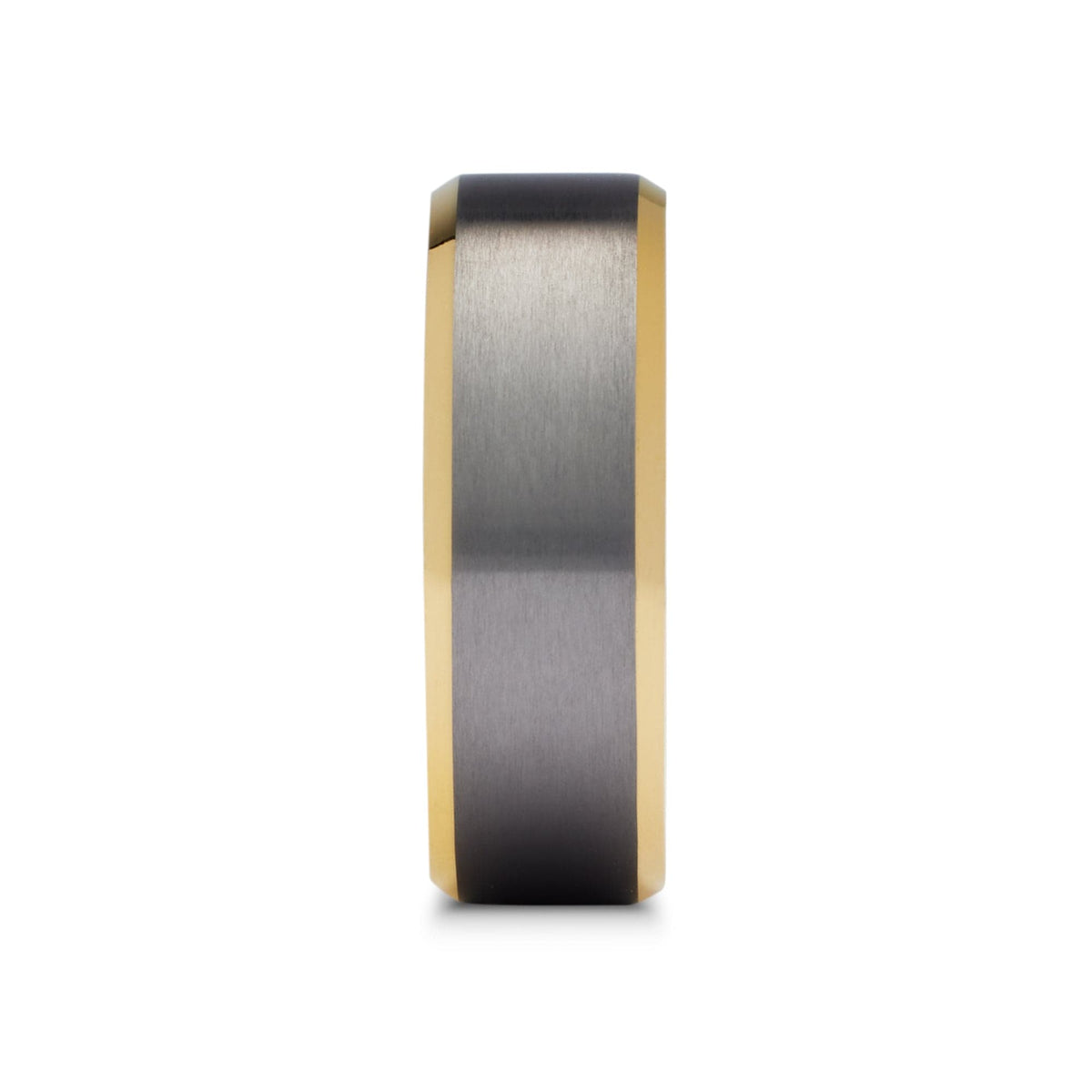 Men’s Gold Edge Tantalum Ring