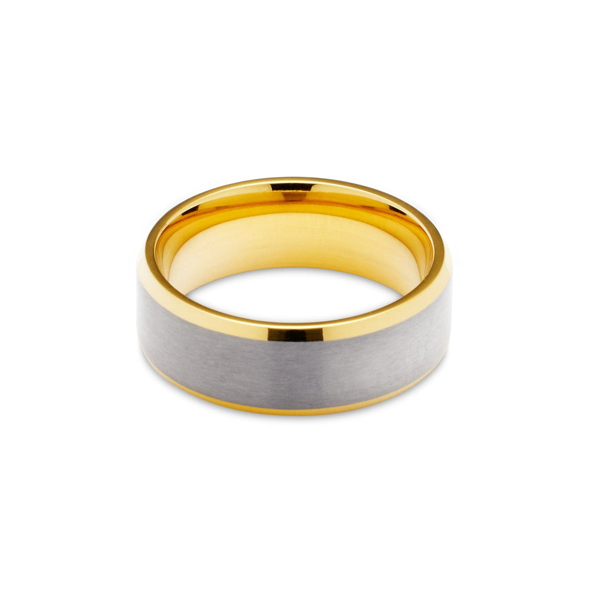 Men’s Gold Edge Tantalum Ring