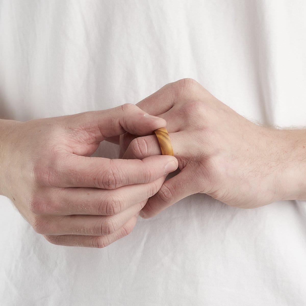 Men’s Olive Wood Ring